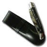 Taschenmesser 9 cm schwarze Hornspitze