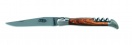 Ausverkauft: Taschenmesser - Edelhölzer, 11 cm, mit Korkenzieher, Inox, satiniert statt 179,00 €