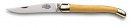 Taschenmesser - Edelhölzer, glänzend, 7 cm Mitres aus Messing