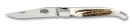 Taschenmesser - Hirschhorn, 12 cm glänzend