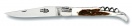 Taschenmesser  Hirschhorn, 12 cm, inkl. Korkenzieher glänzend