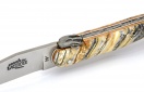 Virgilio Munoz Messer können nicht mehr gefertigt werden.erkauft: Messer Mammut Backenzahn anstelle der Biene ist ein Mammut handziseliert