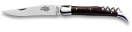 Taschenmesser - Edelhölzer, 12 cm, Amourette  mit Korkenzieher, glänzend