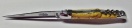 Taschenmesser Edelhölzer 12 cm in Birke glänzend mit Korkenzieher