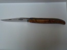 12 cm Messer Griff in Thuja