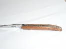11 cm Messer in Thuja glänzend anstelle der Biene wurde ein Seepferd handziselierert.