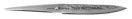 P-19 HM CHROMA type 301 kleines Universalmesser 12,0 cm, einseitig gehämmert