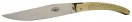 exclusives Munoz  Messer Griff in  Elfenbein mit Sterlingsilbernägel