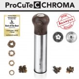 Sonderpreis: statt 129,00 € ProCuTe A-04 Titanium Gewürzmühle Traveller in Wenge