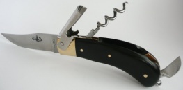 Virgilio Munoz großes Messer mit Korkenzieher und Kapselmesser. Bereits verkauft.