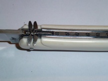 13 cm Messer in Bein von Virgilio Munoz