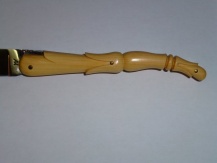 12 cm Messer Buchs glänzend Tulpe