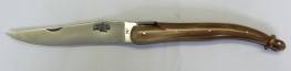 Dieses wunderbare 13 cm Messer von Virgilio Munoz ist ein einmaliges Unikat aus der echten Schmiede Forge de Laguiole. Bereits verkauft.