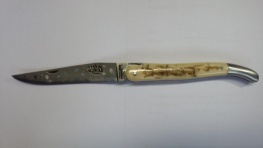 Messer von Stephane Rambaud aus der echten Schmiede Forge de Laguiole aus Mammut