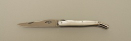 9 cm Messer Griff in Perlmutt exclusiv in Deutschland