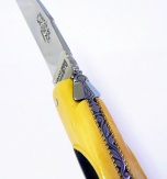 Verkauft:Rambaud 12 cm Messer aus Buchs und Ebenholz
